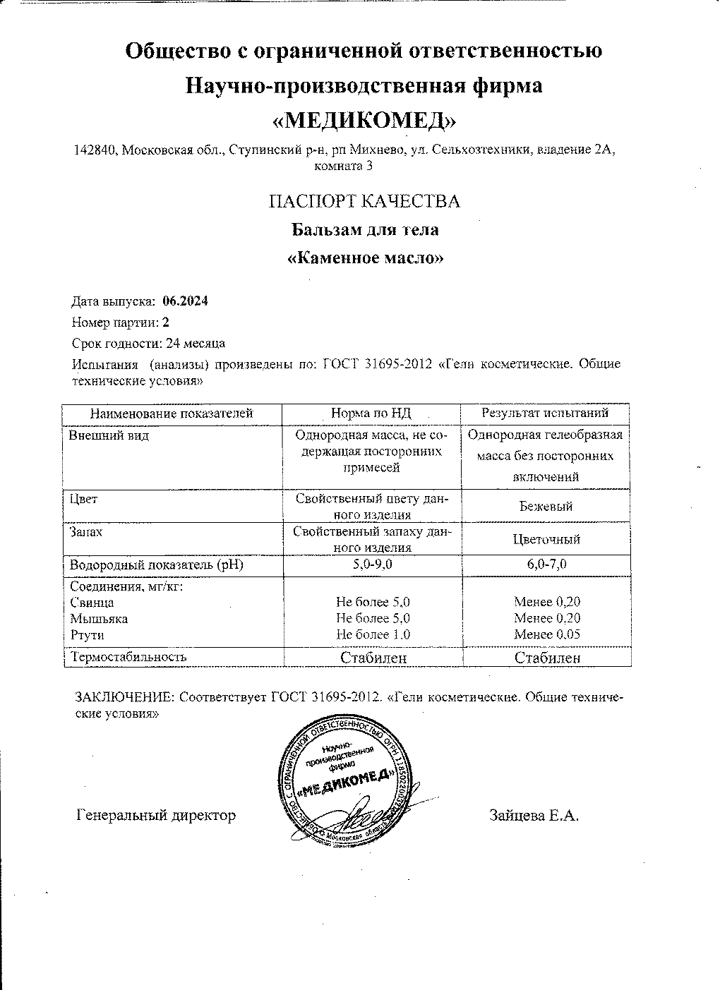 Паспорт №062024
